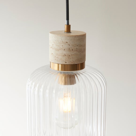 Vogue Tamara Ribbed Adjustable Pendant Light, product image 16