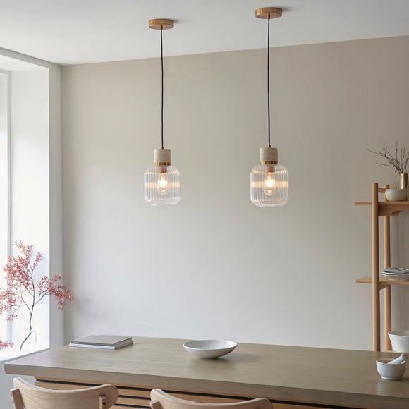 Vogue Tamara Ribbed Adjustable Pendant Light, product image 21