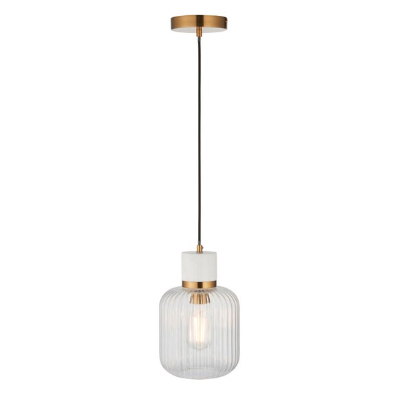 Vogue Tamara Ribbed Adjustable Pendant Light, product image 12