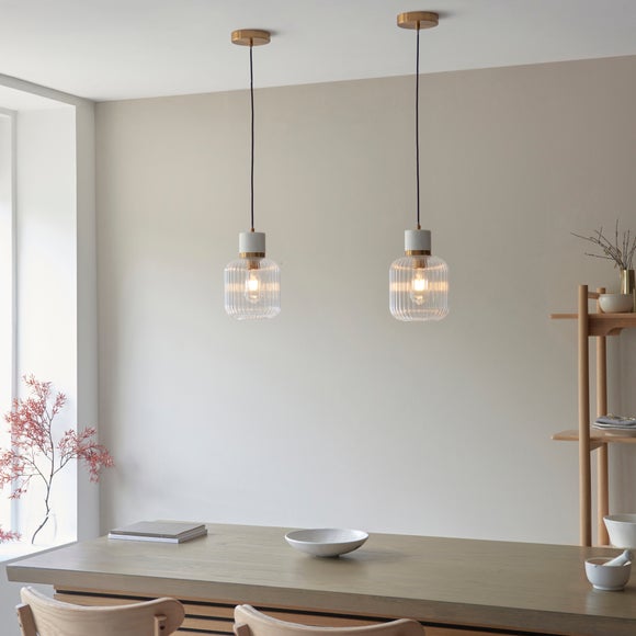 Vogue Tamara Ribbed Adjustable Pendant Light, product image 14
