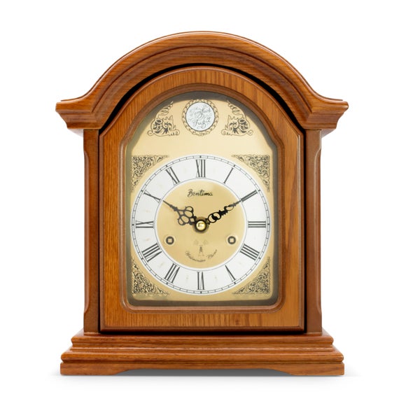 Acctim Redbridge Radio Controlled Chiming Wood Mantel Clock