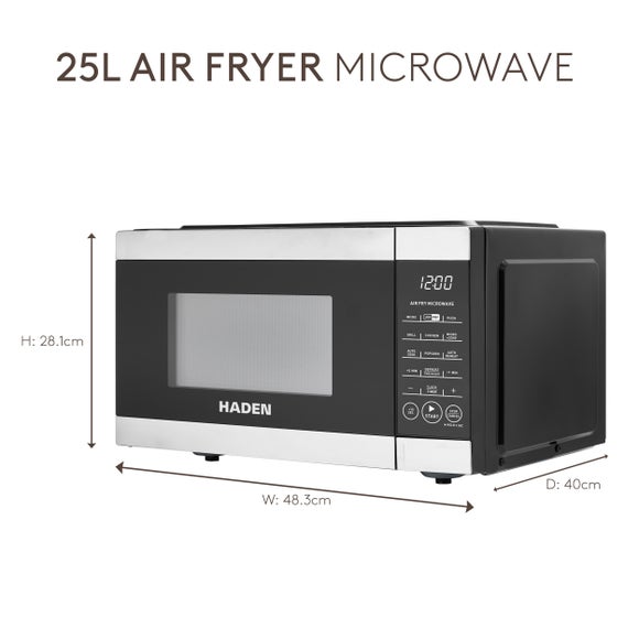 Haden 25L Stainless Steel Air Fryer Microwave Oven