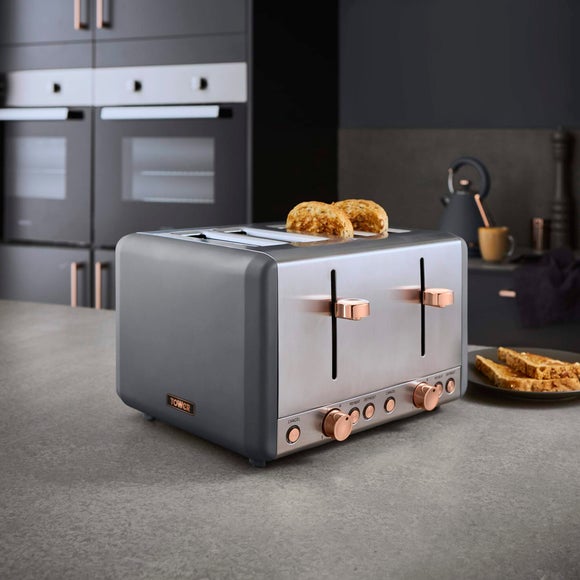 Tower Cavaletto Kettle, 4 Slice Toaster & Microwave Set