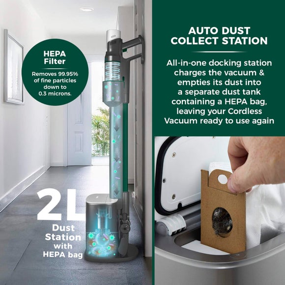 Tower VL220 Cyclone Dust Station Vacuum Cleaner